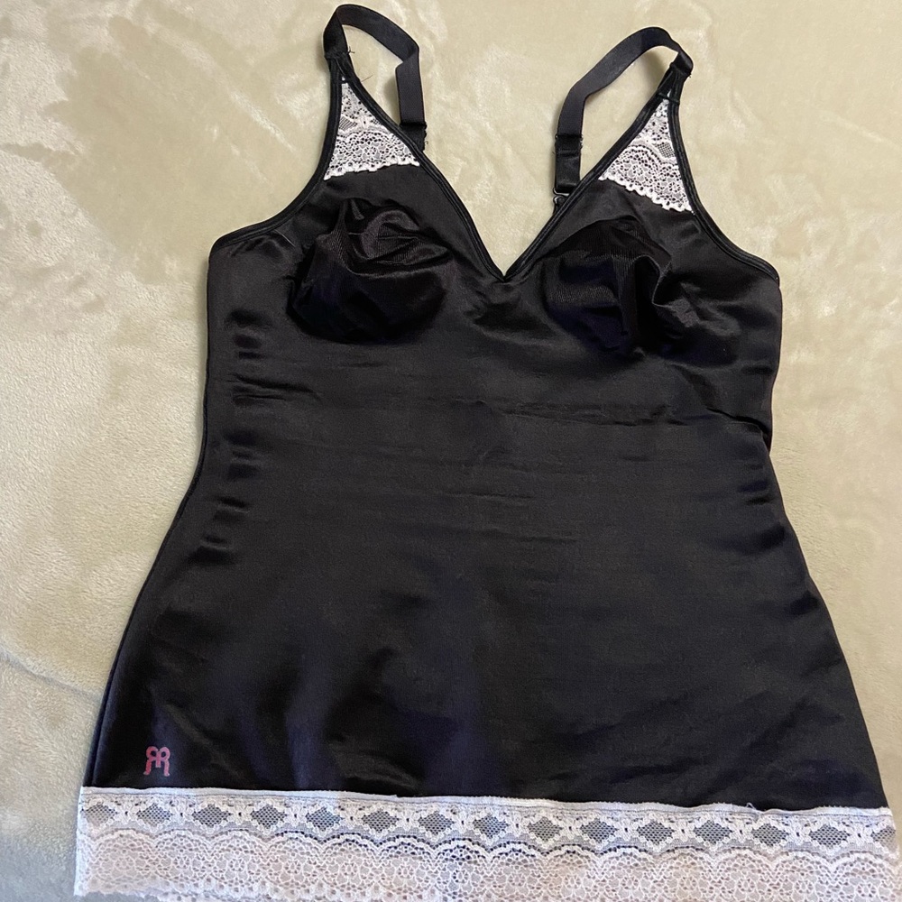 Ruby Ribbon Pin-Up Cami Black Ballet size 34